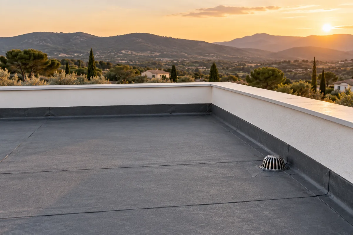 Étanchéité d'une toiture terrasse : procédés et entretien